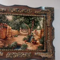 تابلو فرش ماشینی منظره