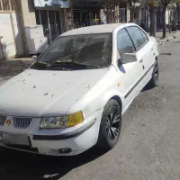 سمند 81سفید فابریک|خودرو سواری و وانت|اراک, |دیوار