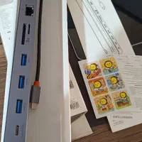 تبدیل ۱۱ پورت USB-C باسئوس مدل WKSX030013