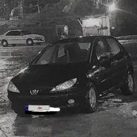 پژو۲۰۶ مشکی ۸۳