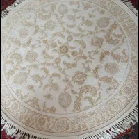 قالی گرد با سایز(۱/۵ در ۱/۵ )