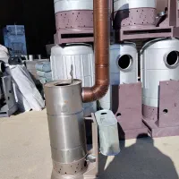 لوله رنگی بخاری هیزمی نفتی|بخاری، هیتر، شومینه|شهریار, شهرک بهاران (ویره)|دیوار