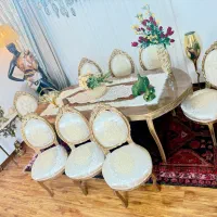 مبل و‌ نهارخوری سلطنتی مناسب جهیزیه و بوفه|مبلمان خانگی و میز عسلی|تهران, زعفرانیه|دیوار