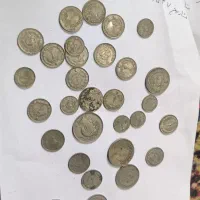 مقداری سکه قدیمی|کلکسیون سکه، تمبر، اسکناس|تبریز, |دیوار