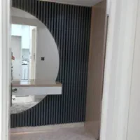 اینه نیم دایره بک لایت|آینه|تهران, صادقیه|دیوار