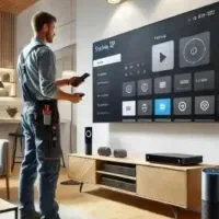 نصب دیجیتال تلویزیون هوشمند