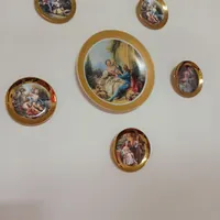 تابلو چینی دیوار کوب و گلدان چینی|تابلو، نقاشی، عکس|تهران, جوادیه|دیوار