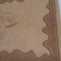 فرش ترکیه  کرم قهوه ای