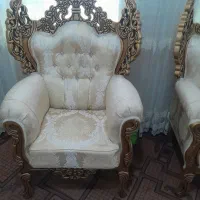 سلام مبل سلطنتی سالم بدون هیچ خراشی بفروش میرسه|مبلمان خانگی و میز عسلی|لردگان, |دیوار