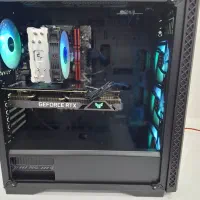 کیس گیمینگ نسل ۱۳ با گرافیک rtx 3070|رایانه رومیزی|چمستان, |دیوار