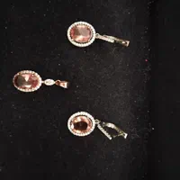 گردنبند و گوشواره الکساندریت|جواهرات|تهران, بهداشت|دیوار