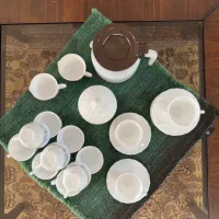 ست چایخوری (قهوه خوری) ویکتوریا آرکوپال اصل فرانسه|ظروف سرو و پذیرایی|تهران, سازمان برنامه جنوبی|دیوار