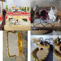 منقل گلی|صنایع دستی و سایر لوازم تزئینی|بندر ماهشهر, |دیوار