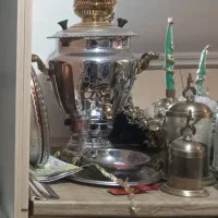 سماور عالی نسب. مدل نگین نفیس طلایی|سماور، چایساز، قهوهساز|تهران, بهجتآباد|دیوار