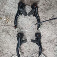 دسته دنده دوچرخه 7 دنده  شیمانو و ترمز عقب و جلو|دوچرخه، اسکیت، اسکوتر|دابودشت, |دیوار