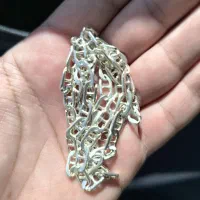 زنجیر نقره ایتالیایی