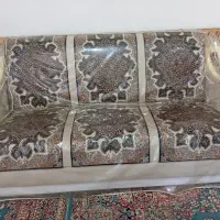 مبل قالی ۷ نفره راحتی|مبلمان خانگی و میز عسلی|زرند, |دیوار