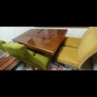 میز ناهارخوری شش نفره|میز و صندلی غذاخوری|شیراز, اصلاح‌نژاد|دیوار
