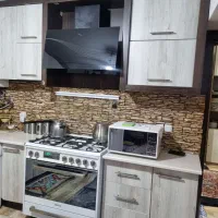 کابینت کامل آشپزخانه همراه با سینگ و شیرآلات|مصالح و تجهیزات ساختمان|اصفهان, سرشبادران|دیوار