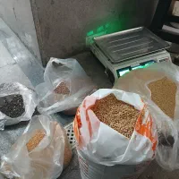 گندم قرماش ارزن ریزدرشت تخم کتان  ارزانترین قیمت