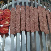 کوبیده مرغ و گوشت