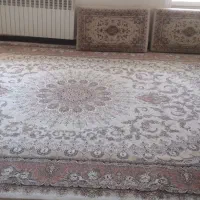 سه عدد پشتی طرح فرش دستبافت گونه