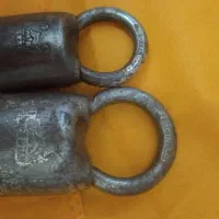 دو عدد قفل قدیمی شیرنشان بدون کلید|کلکسیون اشیاء عتیقه|اصفهان, دهنو|دیوار