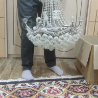 فروش یک جفت لوستر|لوستر و چراغ آویز|نجفآباد, باغ ملی|دیوار