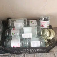 شیشه ترشی و رب|ظروف نگهدارنده، پلاستیکی، یک‌بارمصرف|فلاورجان, |دیوار