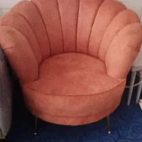 مبل هفت نفره در حد نو پایه فلزی|مبلمان خانگی و میز عسلی|هشتگرد, هشتگرد قدیم|دیوار