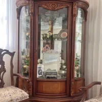 بوفه ازجنس چوب گردو ۴طبقه