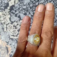 انگشترنقره سه پوست باباقوری