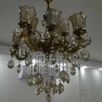 لوستر ۱۰ لامپ کالا سالم