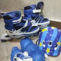 ست کامل اسکیت در حد خیلی نو دو سه بار استفاده شده.