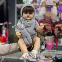 عروسک هوشمند تمام سیلیکونی اورجینال