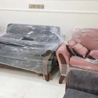 مبل راحتی 7نفره شرکتی در حد صفر