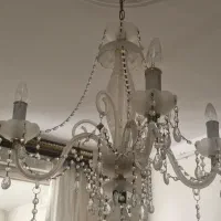 لوستر چهار شاخه|لوستر و چراغ آویز|زنجان, |دیوار