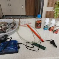 آکواریوم با تجهیزات|ماهی|تبریز, |دیوار