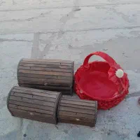 3تا جعبه  چوبی|صنایع دستی و سایر لوازم تزئینی|پردیس, فاز ۱|دیوار