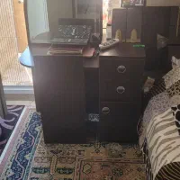 تخت یکنفره با میز تحریر|تشک تختخواب|تهران, باغ فیض|دیوار