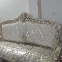 مبل استیل با کاور ۹ نفره|مبلمان خانگی و میز عسلی|تهران, حافظیه|دیوار