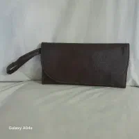 کیف مردانه چرم دست دوز رنگ قهوه ای
