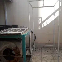 کولر آبی 5000 همراه با پایه بلند فلزی