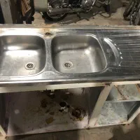 کمد ظرفشویی سه درب بدون سینک