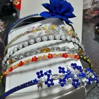 گوشواره. تل .ریسه . بدلیجات دست‌ساز