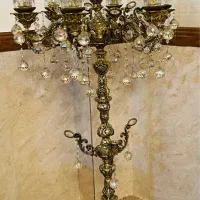 ساعت ایستاده کنار سالنی برنز آینه شمعدان|ساعت دیواری و تزئینی|زنجان, |دیوار