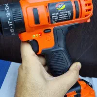دریل شارژی 24ولت صنعتی چکشی دار با لوزام بی اس bs|ابزارآلات|هشتگرد, شهرک راه آهن|دیوار