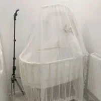 تخت و گهواره کودک مدل بیضی