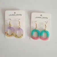 گوشواره های رزینی|زیورآلات و اکسسوری|رشت, نظری|دیوار