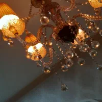 لوستر کریستالی|لوستر و چراغ آویز|اهواز, کوروش|دیوار